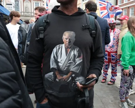 Devoted Followers Assemble in the Historic Town to Animate Trump’s Festival of Minimal Action