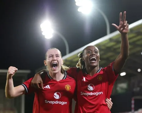 Elisabeth Terland's Treble Propels United Into Women's Champions League Group Stage