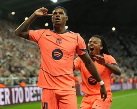 Striker ruins the Magpies' big night and claims: ‘I am getting better at the Catalan club’