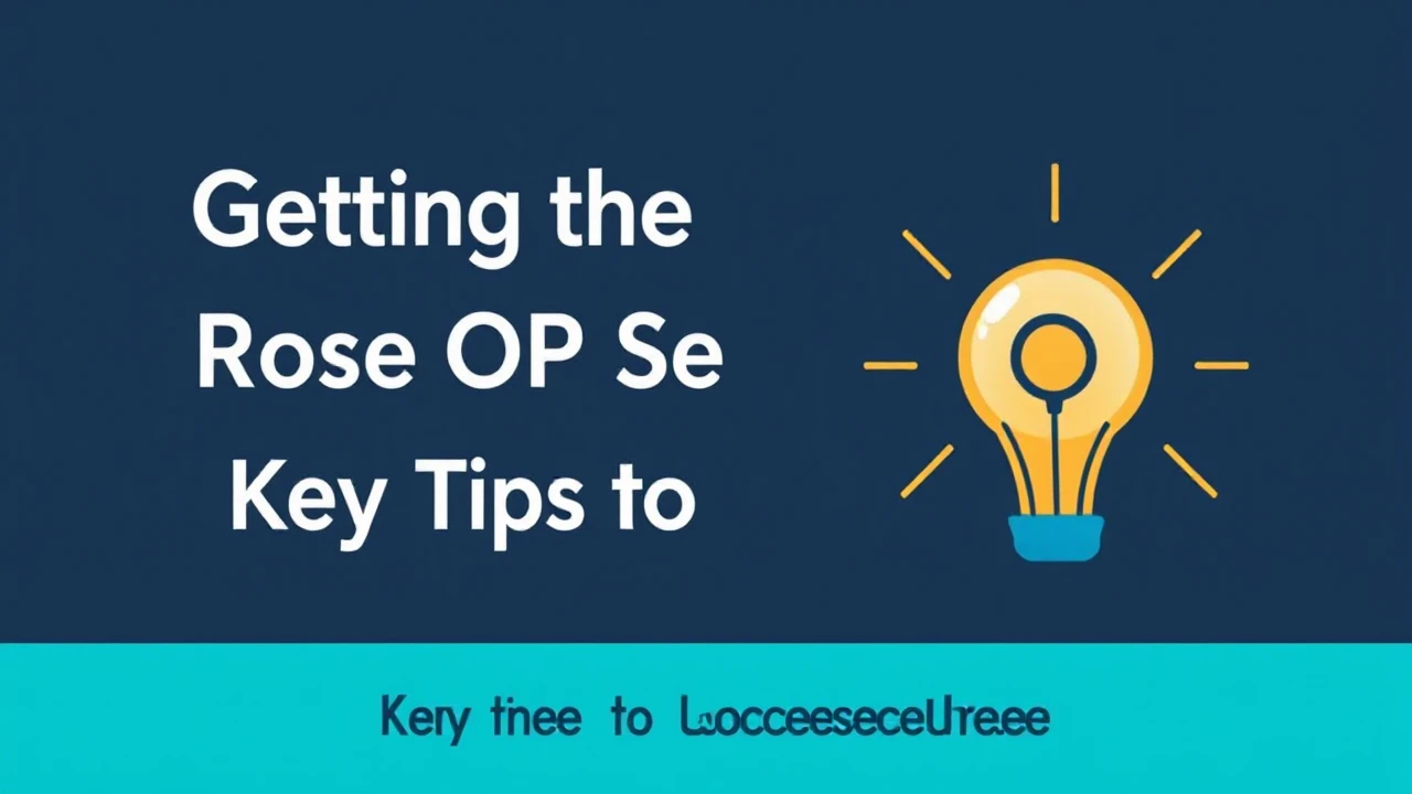 Getting the Most Out of Rose OP Services: Key Tips for Successful Use