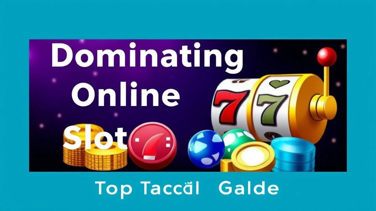 Dominating Online Casino Slot Games: Top Tactic Guide