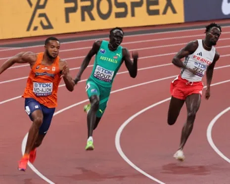 Gout Exits After Fourth-Place Result in Heats